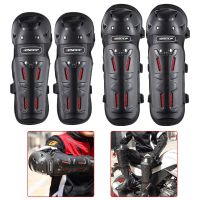 4PCS Elbow Guards Knee Pads Protection For Motorbike Protective Gear For Off-Road Motorcycle Protective Kit For Elbow And Knee Knee Shin Protection