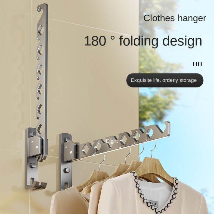 clothes-drying-rack-adjustable-angle-clothes-hanger-wall-mounted-coat-dryer-collapsible-clothing-organizer-large-loading-bearing