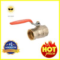 บอลวาล์วด้ามเหล็ก ANA 2 1/2 นิ้ว สีส้มBALL VALVE STEEL HANDLE ANA 2 1/2IN ORANGE **หมดแล้วหมดเลย**