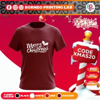 เสื้อยืดผ้าฝ้ายเสื้อยืดผ้าฝ้าย เสื้อยืดคริสต์มาสChristmas Design 20【Ready Stock】2022 T-Shirt Christmas Design Series | Baju Krismas |