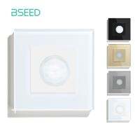 【hot】┋﹉  BSEED PIR Infrared Sensor Glass Mechanical Wall Mounted Switches