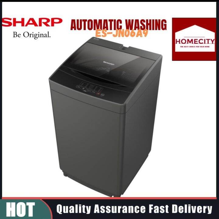 SHARP FULLY AUTOMATIC WASHING MACHINE ES-JN06A9 [6.0Kg] | Lazada PH