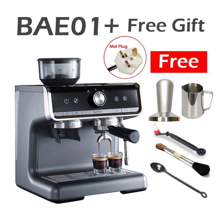 Barsetto Espresso Machine Barsetto Espresso Machine With Build In Grinder Small Business 4913