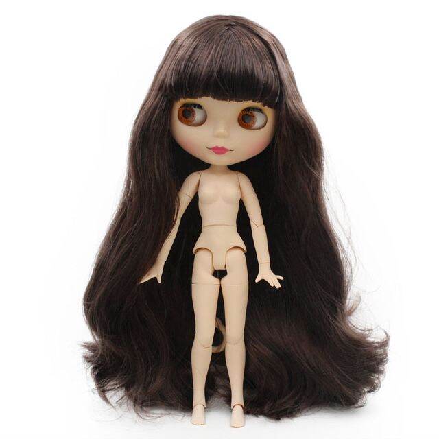 blyth-matte-front-face-ตุ๊กตา-บลายธ์-ตุ๊กตาบลายธ์-เข้ากันได้-bjd-doll-ไบรซ์-กล้ามเนื้อขาว-ดวงตามี