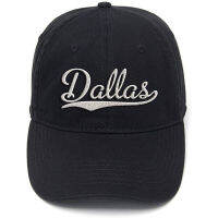 Baseball Cap Printing Dallas Vector Retro City Cotton Adjustable Baseball Hat