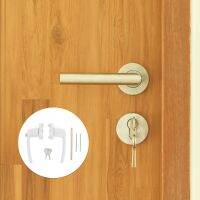 Door Locks Two- End Entry Handle Passage Door Knobs Two- End Entry Lever Exterior Door Handle Entry Lock Accessories Door Hardware Locks