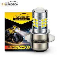 [ANYA Auto Parts] RUIANDSION 1ชิ้น6โวลต์ P36D หลอดไฟ LED 2835SMD ไฟหน้ารถมอเตอร์ไซด์รถไฟตัดหมอกไฟต่ำสูงสีขาวรถจักรยานยนต์ขับรถโคมไฟ6000พัน