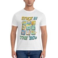 High Quality Cartoon Print Heat Nick In The 90S Pure Cotton T-Shirt Man