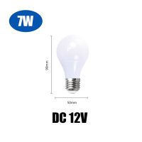 【✨】 pkdibm 5ชิ้น/ล็อต DC 12V หลอดไฟ LED E27โคมไฟ3W 5W 7W 9W 12W 15W Bombilla พลังงานแสงอาทิตย์ไฟ Led หลอดไฟโวลต์ต่ำแรงดันไฟฟ้าโคมไฟ