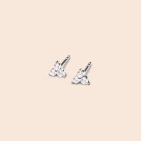 GEMMAPIECE ต่างหูเพชร3เม็ด 3 Dots Earring Stud