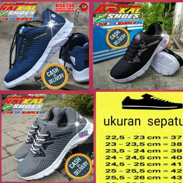 Ukuran sepatu cheap adidas cm