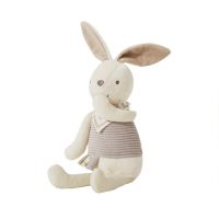 ZZOOI Stuffed Animals Kids Sleeping Accompanying Cushion Lovely Rabbit Hold Pillow Baby Room Decorative Cushion Toy  Bed Time Pacifier