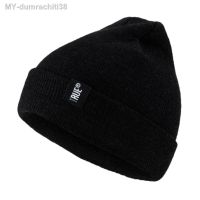 usaj61946 Gorro de algodão para homem e mulher chapéu elástico esqui inverno ski cor sólida com punhos aquecedor orelha letras etiquetas logotipo