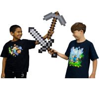 Minecrafter Toys Foam Diamond Sword Pickaxe Axe Gun EVA Model Toys Gift Toys For Kids Birthday Christmas Gifts