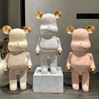 จุด bearbrick 积木熊 หมีความรุนแรง ห้องนั่งเล่น ทางเข้า ชั้น-ขาตั้ง เครื่องประดับขนาดใหญ่ ตกแต่ง พิธีขึ้นบ้านใหม่ ของขวัญ ประหยัดเงินกระป๋อง ความจุขนาดใหญ่ ถังเก็บเงิน