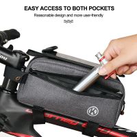 【CW】 Rainproof Touchscreen Frame Front Top Tube Cycling Reflective 6.5in MTB Accessories