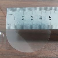 Clear PVC Sealing Sticker 25mm 30mm 50mm Transparent Vinyl Label Glossy Surface Tag Tear Resistant Packing Shining Decoration Stickers Labels