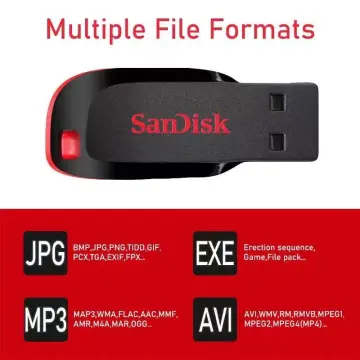 Pendrive 128GB Sandisk USB 2.0 Cruzer Blade, Negro – G-Games