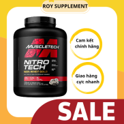 Nitro Tech 100% Whey Gold 5.lbs 2.27kg - Whey protein, Sữa tăng cơ