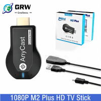 1080P M2 Plus HDMI-Compatble Stick WIFI Display Dongle Receiver Anycast DLNA แชร์หน้าจอสำหรับ IOS Android Miracast Airplay