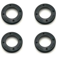 4X Crank Arm Cap Compatible for SRAM Dub System,Black Aluminum Alloy M18/M30 Side Cover BB30 /Dub, Crank Arm Fixing Cap