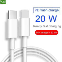 20W PD สายชาร์จเร็ว USB-C ถึง L Type C สายสำหรับ Iphone 14 13 12 11 Pro Max XR XS 8 7 6S