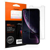 SPIGEN ฟิล์มกระจก iPhone 11 / XR  Glas.tR Slim HD : Crystal Clear