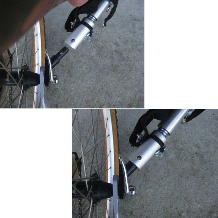 worth-buy-ชั้นวางด้านหลังของจักรยานที่ยึดติดรถพ่วงจักรยานเหล็กอะแดปเตอร์การเปลี่ยนเพลาขี่จักรยานตัวยึด