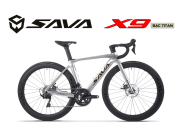 Xe đạp thể thao đua SAVA X9.-02 full carbon bộ truyền động Shimano 105