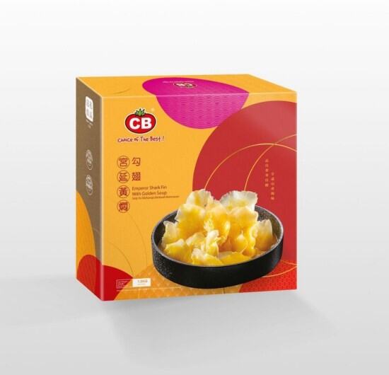 Súp vi cá xốt vàng 24k hoàng đế 1.5kg 4h shark fin with premium brown - ảnh sản phẩm 1