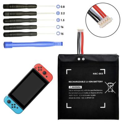 【No-profit】 1ชิ้น3.7V 4310MAh ชุดชาร์จ HAC-003ได้สวิตช์แทนที่สำหรับ Nintendo คอนโซลเกม HAC-001ภายใน