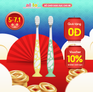 Bàn chải đánh răng cốc hút chân không cho bé Alilo T3 Kids Soft Toothbrush thumbnail