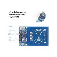Limited Time Discounts 5Pcs RFID Kit Mifare RC522 RFID Reader Module With S50 White Card And Key Ring For Arduino Raspberry Pi