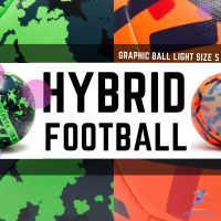 KIPSTA ลูกฟุตบอล ลูกฟุตบอลไฮบริด รุ่น Graphic Ball Light ขนาด 5 ( Hybrid Football Graphic Ball Light Size 5 ) ฟุตบอล ฟุตซอล  Football Futsal balls ลูกฟุตบอล Balls ลูกบอล