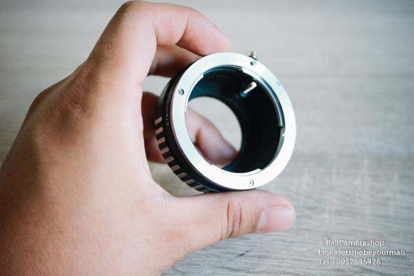 ขาย-adapter-sony-dslr-to-olympus-เเละ-panasonic-mirrorless-ปรับรูรับเเสงได้