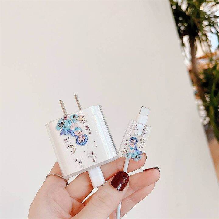 2-ชิ้น-เซต-ตัวป้องกันการชาร์จ-สําหรับ-20w-ที่ชาร์จ-usb-ปลั๊ก-ฝาครอบสายไฟ-frozen-นิ่ม-ป้องกันรอยขีดข่วน-สายเคเบิลข้อมู