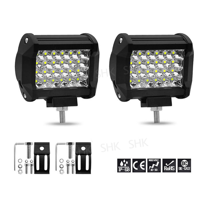 shk-4-นิ้ว-72w-led-ไฟสปอร์ตไลท์รถยนต์-ไฟหน้ารถ-ไฟท้าย-ไฟช่วยตัดหมอก-สว่างมาก-12v-24v-เเสงขาว-บาร์สปอร์ตไลท์แอลอีดีกันน้ำหมอกขับรถโคมไฟ