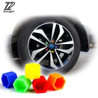 ZD 20Pcs Car Silicone Wheel Hub Screw Cover Cap For Audi a3 a4 b6 b8 a6 b7 c5 c6 a5 Lexus Mini cooper Buick KIA rio accessories