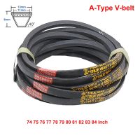 ↂ◕ A Type V-belt Triangle Belt A-74/75/76/77/78/79/80/81/82/83/84 Inch Industrial Agricultural Equipment Transmission Belt