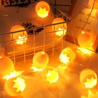 3M 20LED Easter Broken Chicken Shell String Lights Easter Day Decoration Lighting String Lights Easter Gifts Decorative Light AA