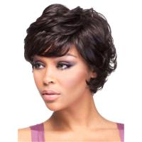 Curly Human Hair Wigs For Black Women Natural Color Wigs For Women Black C4A7