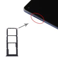 FixGadget For Samsung Galaxy A21s SIM Card Tray + SIM Card Tray + Micro SD Card Tray (Black)