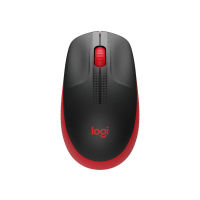 LOGITECH WIRELESS MOUSE FULL-SIZE M190 RED By Speed Computer