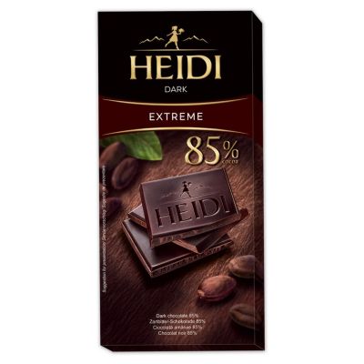 Premium import🔸( x 1) Heidi Dark Chocolate 80 g. ช็อคโกแลตนำเข้า แบรนด์ดังจากสวิสเซอร์แลนด์  MINT&amp;LEMON [HD10]