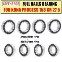 6904-2RSV 6902-2RSV MAX Bearing 20*37*9 15*28*7 mm 8Pcs ABEC-5 1Set Full Balls Bicycle Bearings For KONA Process 153 CR 27.5 Axles  Bearings Seals