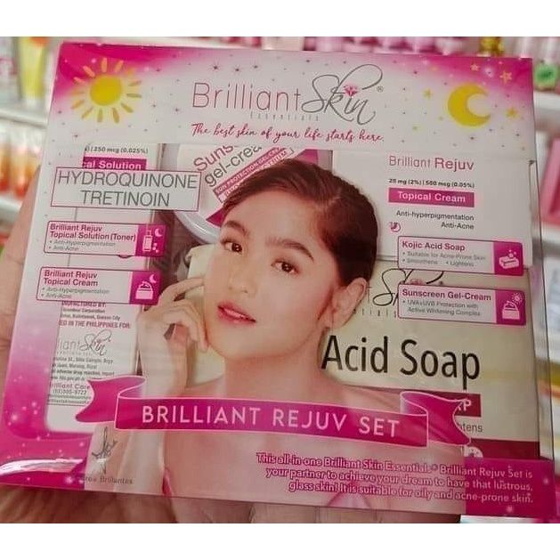 Tongg New • Brilliant Rejuv Set With Hydroquinone Rejuvenating Facial Set Lazada Ph 6400