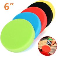 1Set 3/4/6 Inch Sponge Car Polisher Waxing Pads Buffing Kit For Boat Car Polish Buffer Drill Wheel Polishing Removes Scratches