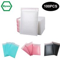 【cw】 Envelope Mailing 100pcs   - Pink Aliexpress