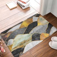 ■▨ Entrance Doormat Marble Pattern Kitchen Mat Bathroom Bedroom Bedside Home Anti-Slip Rug Decoration Floor Carpet Foot mat