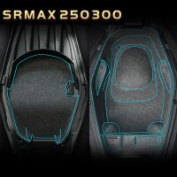 【cw】 Motorcycle Rear Trunk Cargo Liner Protector Seat Bucket Pad for Aprilia srmax250 300 srmax 250 300 accessories ！